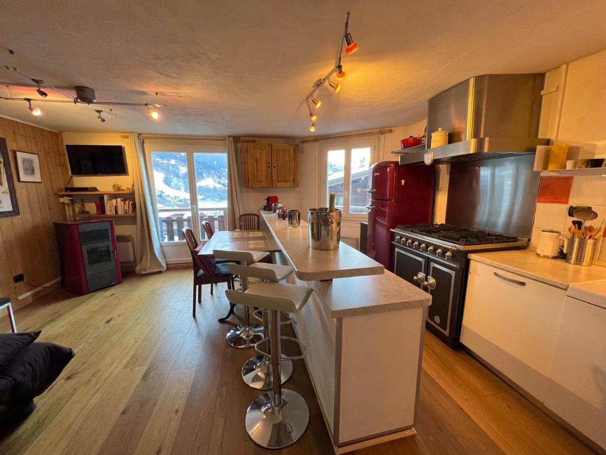 Appartement 2Pieces Hyper Centre Les Houches, Proche Chamonix Esterno foto
